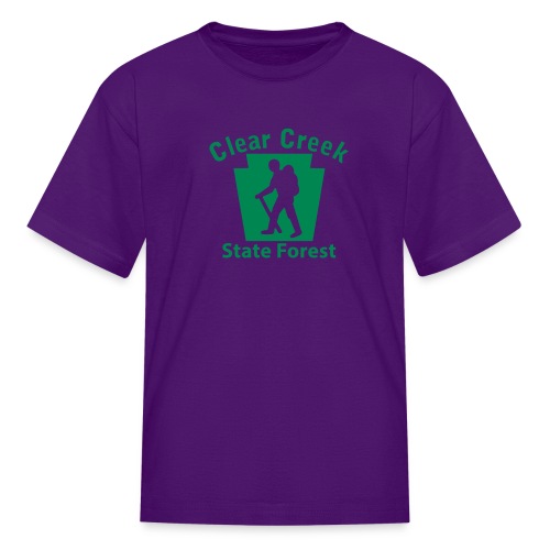 Clear Creek State Forest Keystone Hiker male - Kids' T-Shirt