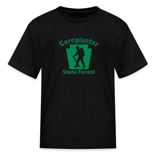 Cornplanter State Forest Keystone Hiker male - Kids' T-Shirt