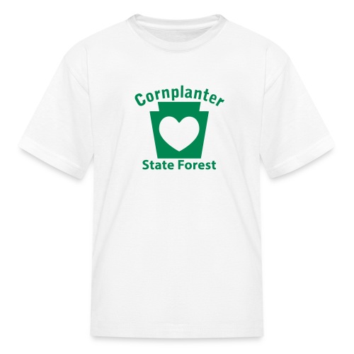 Cornplanter State Forest Keystone Heart - Kids' T-Shirt