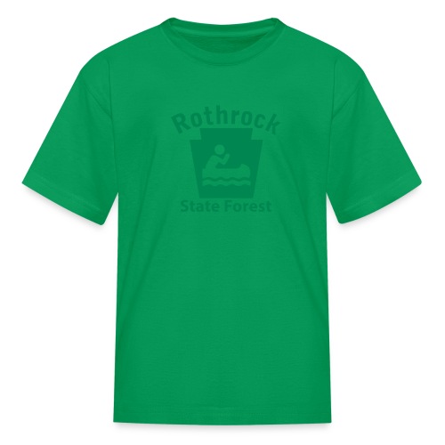 Rothrock State Forest Boating Keystone PA - Kids' T-Shirt