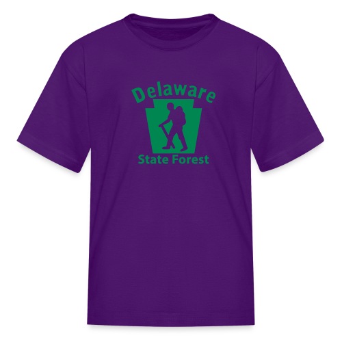 Delaware State Forest Keystone Hiker male - Kids' T-Shirt