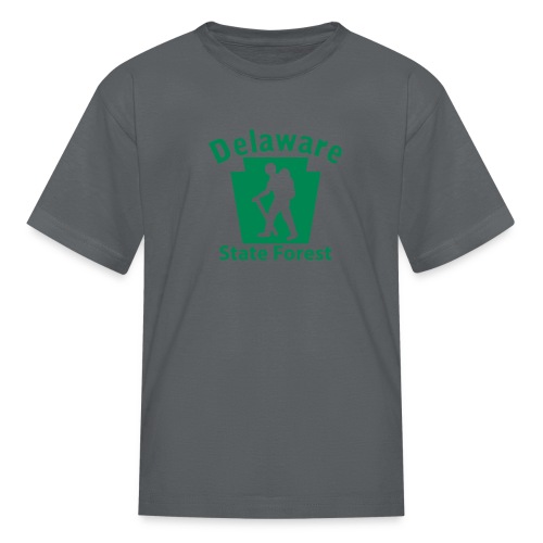 Delaware State Forest Keystone Hiker male - Kids' T-Shirt
