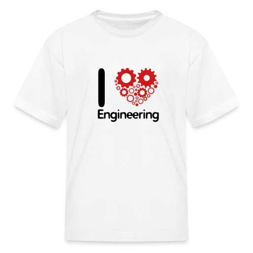 I Love Engineering - Kids' T-Shirt