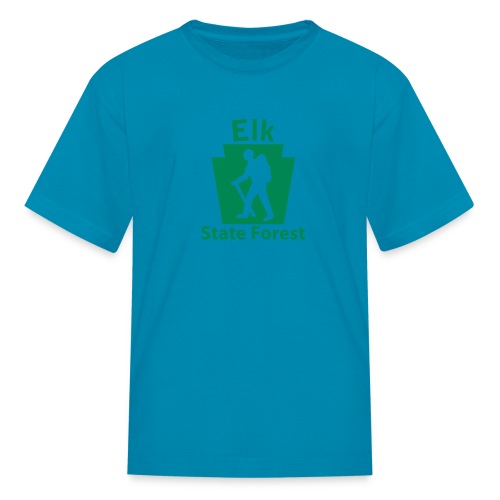 Elk State Forest Keystone Hiker male - Kids' T-Shirt