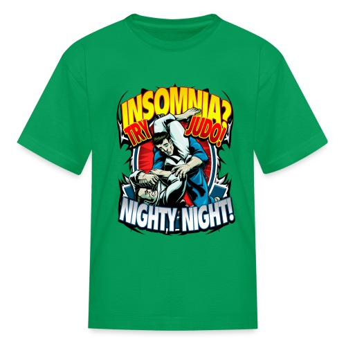 Judo Shirt - Insomnia Judo Design - Kids' T-Shirt