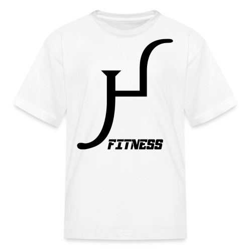 HIIT Life Fitness logo white - Kids' T-Shirt