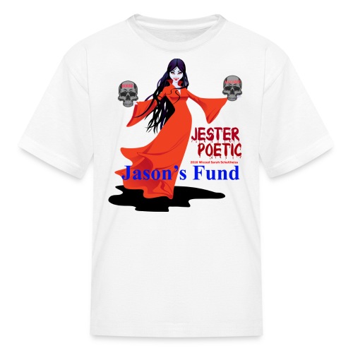 Vampire with skulls Jason s Fund - Kids' T-Shirt