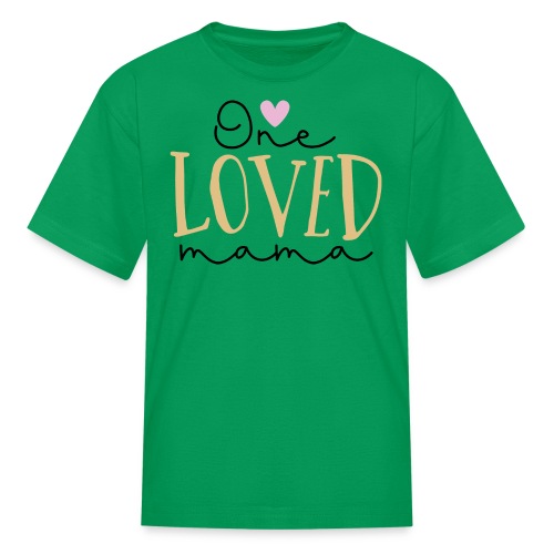 One Loved Mom | Mom And Son T-Shirt - Kids' T-Shirt