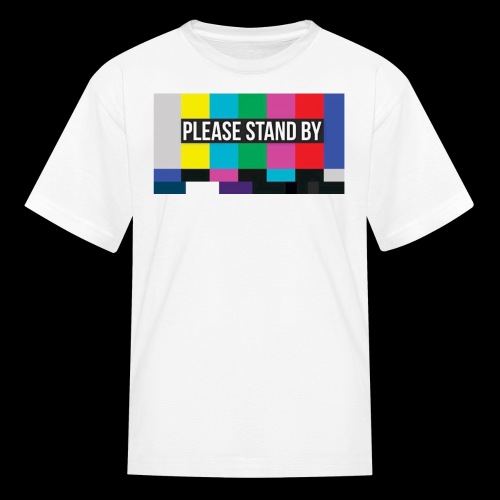 Please Stand By Color Bar Test Pattern - Kids' T-Shirt
