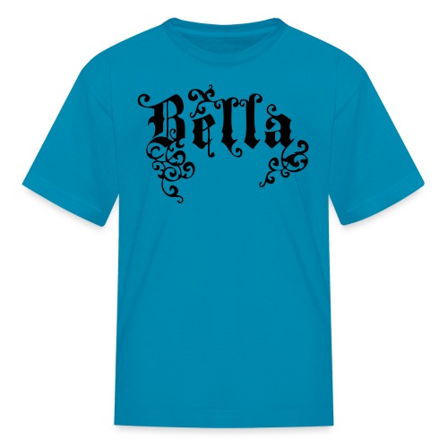 bella_gothic_swirls - Kids' T-Shirt