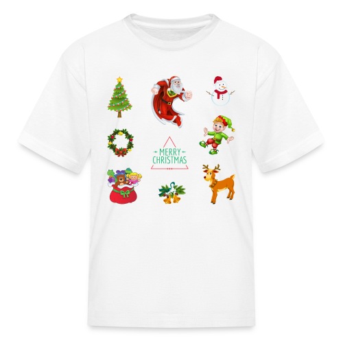 Christmas Sticker Pack - Kids' T-Shirt