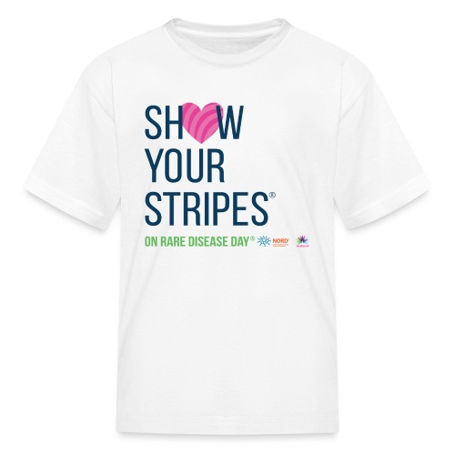 Show Your Stripes for Rare Disease Day! - Kids' T-Shirt