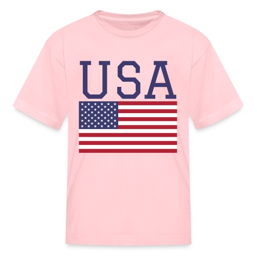 USA American Flag - Fourth of July Everyday - Kids' T-Shirt
