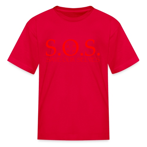 sos red - Kids' T-Shirt