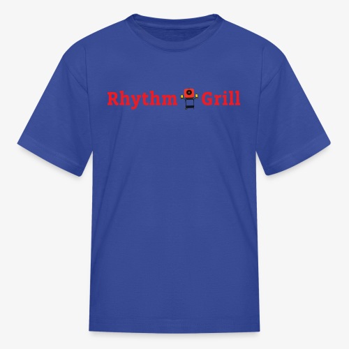 Rhythm Grill word logo - Kids' T-Shirt