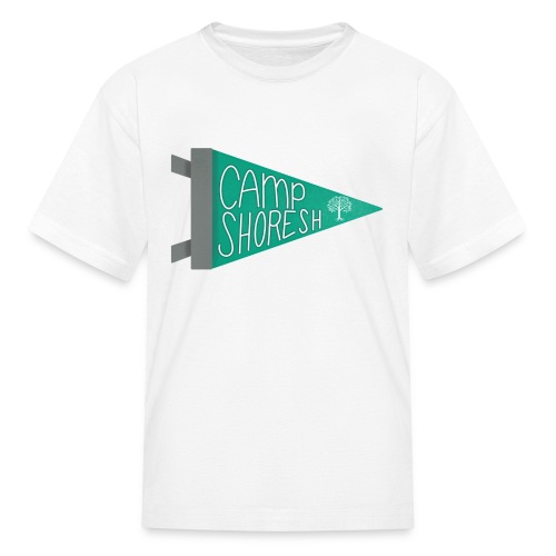 Camp Shoresh Pennant - Kids' T-Shirt
