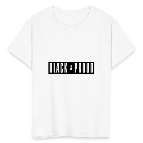 Black and Proud - Kids' T-Shirt