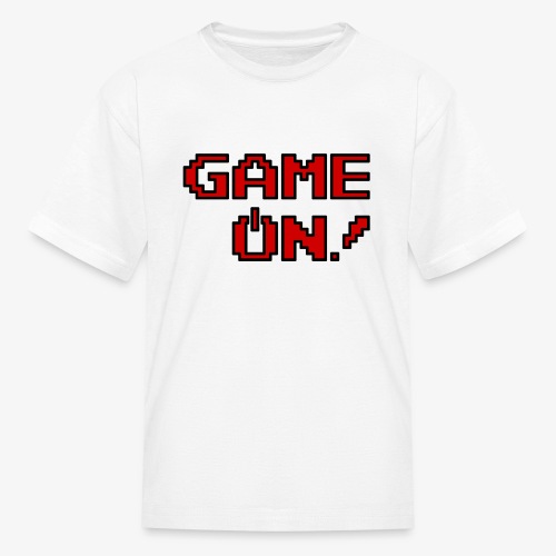 Game On.png - Kids' T-Shirt