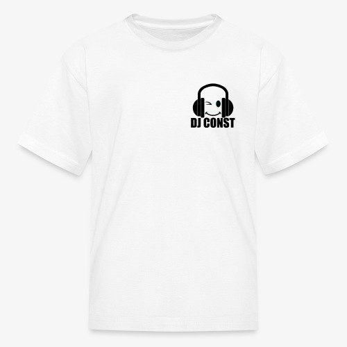DJ Const Official Merch White - Kids' T-Shirt