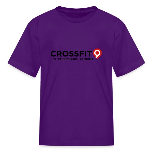 CrossFit9 Classic (Black) - Kids' T-Shirt