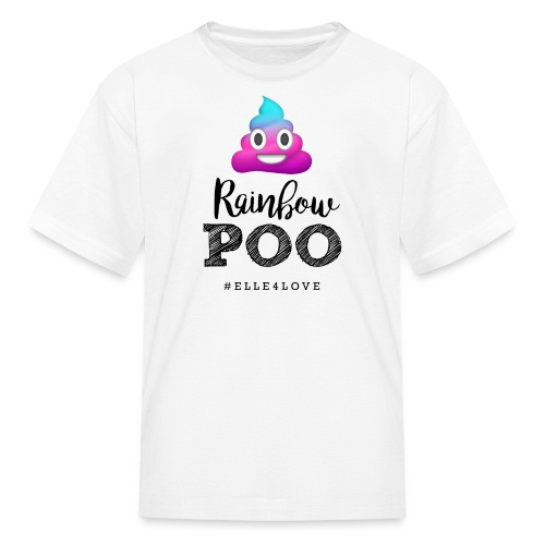 Rainbow Poo - Kids' T-Shirt