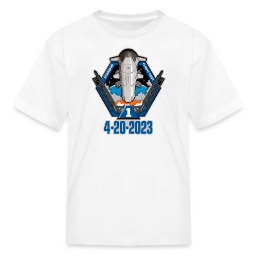 Starship Flight Test 4-20-2023 - Kids' T-Shirt
