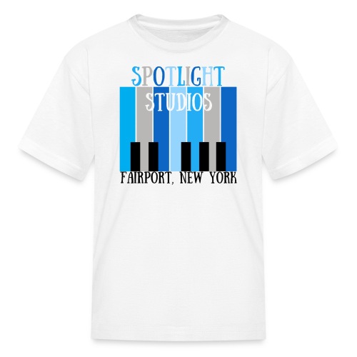 Spotlight Piano Keys - Kids' T-Shirt