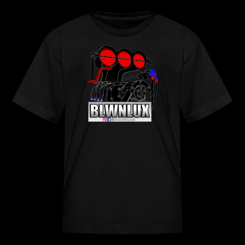 BLWNLUX (Engine) - Kids' T-Shirt