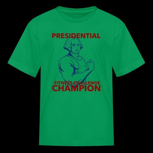 Presidential Fitness Challenge Champ - Washington - Kids' T-Shirt