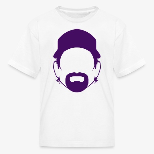 Toddy Headshot Purple - Kids' T-Shirt