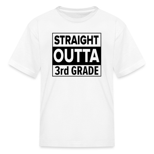 straightoutta 3rd - Kids' T-Shirt
