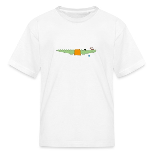 Croc & Egg at the Beach - Kids' T-Shirt