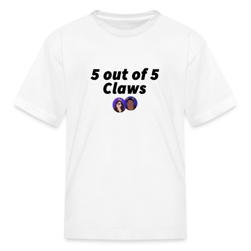 5 out of 5 Claws - Kids' T-Shirt