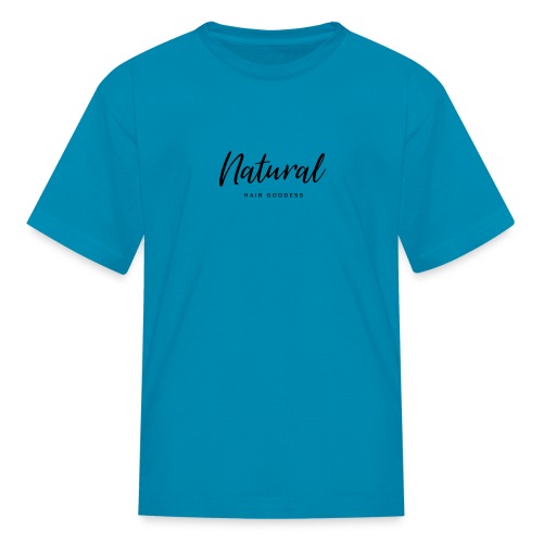 Natural Hair Goddess - Kids' T-Shirt