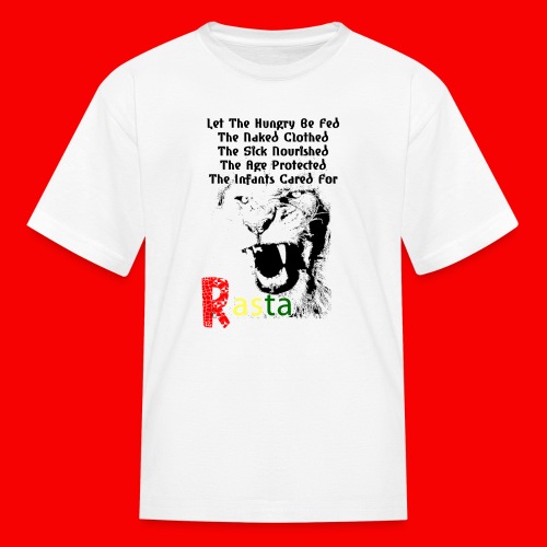 Rastafari Creed - Kids' T-Shirt