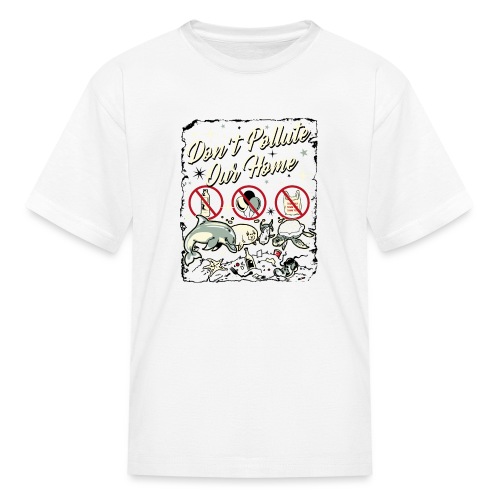 Pollute - Kids' T-Shirt