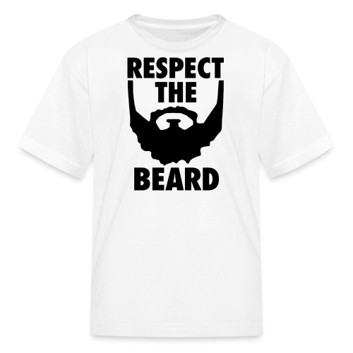 Respect the beard 05 - Kids' T-Shirt