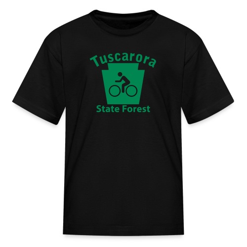 Tuscarora State Forest Keystone Biker - Kids' T-Shirt