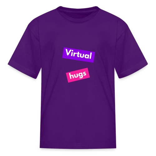 Virtual hugs - Kids' T-Shirt