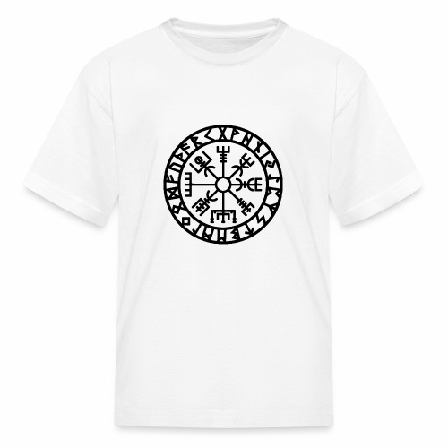 Viking Rune Vegvisir The Runic Compass - Kids' T-Shirt