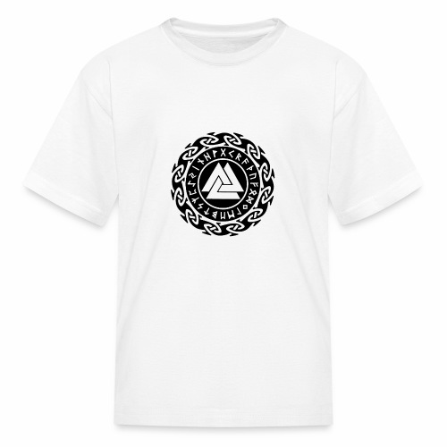 Viking Rune Valknut Wotansknot Gift Ideas - Kids' T-Shirt