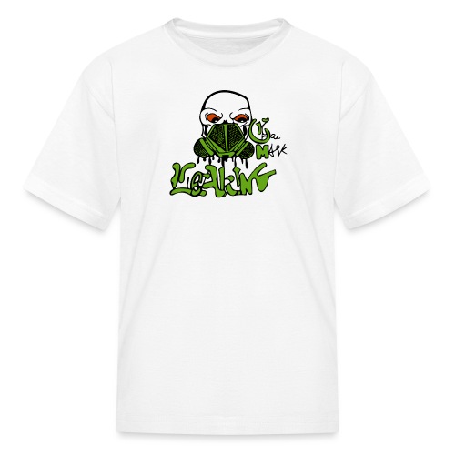 Leaking Gas Mask - Kids' T-Shirt