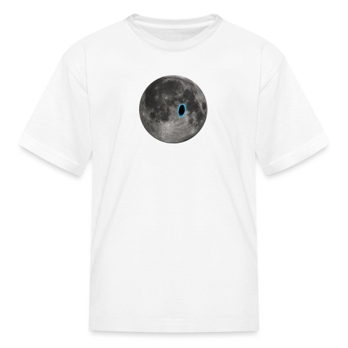 Portal on the Moon - Kids' T-Shirt