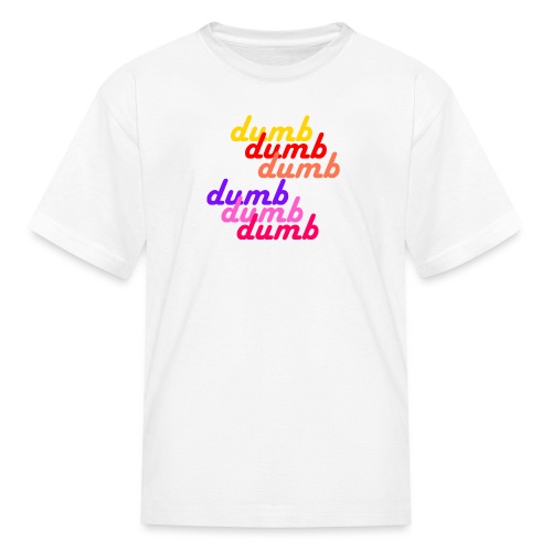dumb dumb RedVelvet - Kids' T-Shirt