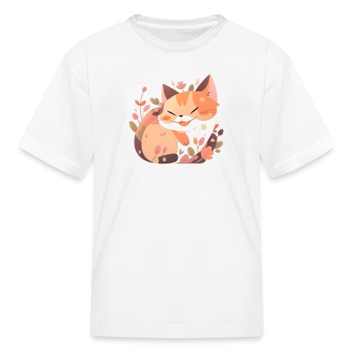 Smiling Cat - Kids' T-Shirt