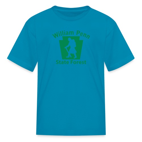 William Penn State Forest Keystone Hiker Female - Kids' T-Shirt