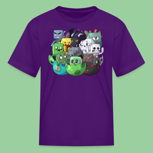 Complete Mob Family Set - Kids' T-Shirt