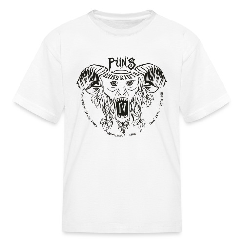 PunsLabyrinth4 TwoColor - Kids' T-Shirt