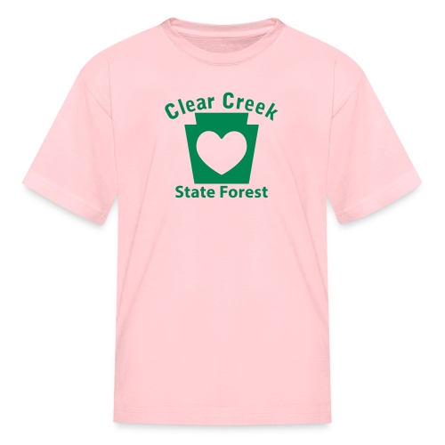 Clear Creek State Forest Keystone Heart - Kids' T-Shirt