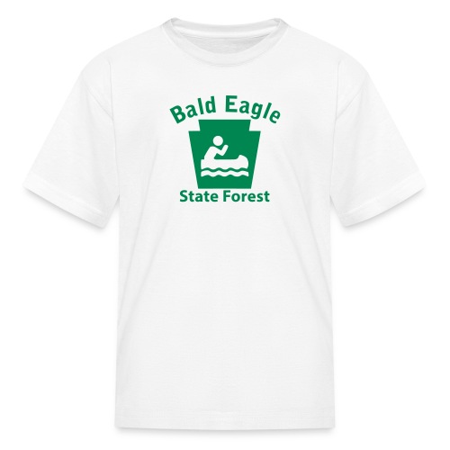 Bald Eagle State Forest Boating Keystone PA - Kids' T-Shirt